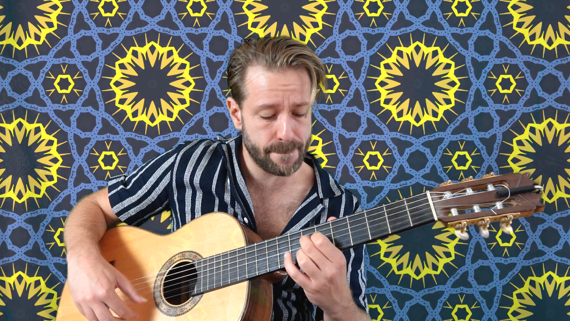 Guitar + Patterns = Ultimate Relaxation